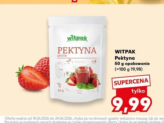 Pektyna Witpak promocja w Kaufland
