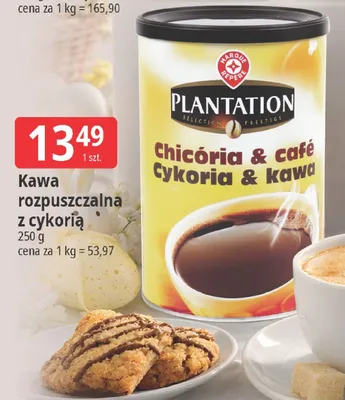 Kawa rozpuszczalna z cykorią promocja w Leclerc