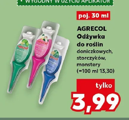 Odżywka do roślin doniczkowych, storczyków, monstery AGRECOL promocja w Kaufland