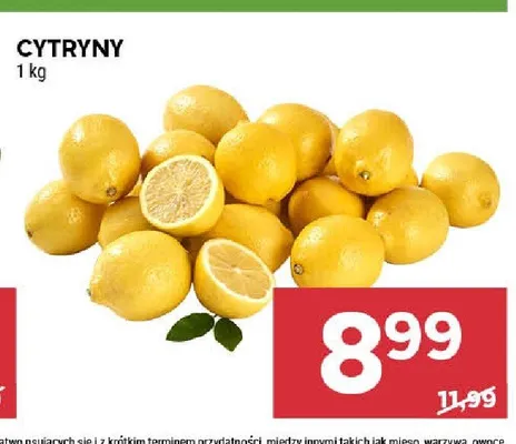 Cytryny promocja w Stokrotka