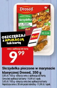 Skrzydełka pieczone w marynacie klasycznej drosed promocja w Twój Market