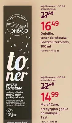 Precyzyjna gąbka do makijażu promocja w Rossmann