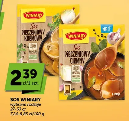 Sos pieczeniowy ciemny Winiary promocja w Groszek