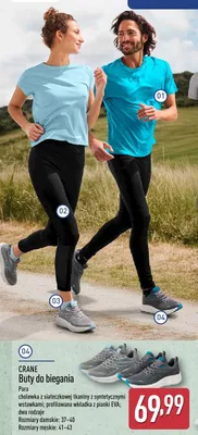 T-shirt do biegania damski/męski promocja w Aldi