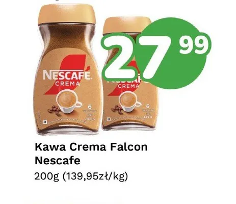 Kawa rozpuszczalna Nescafe Crema Falcon promocja w Limonka
