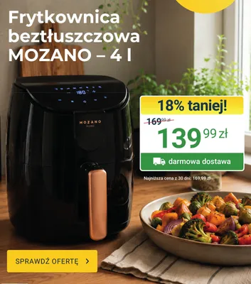 Frytownica beztłuszczowa zaf5500b Zelmer promocja w ERLI