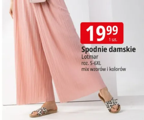 Spodnie damskie Lotmar roz. S-6XL promocja w Leclerc