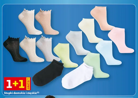 Stopki męskie promocja w Auchan