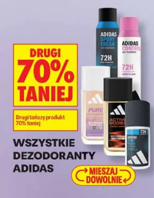 Dezodorant Adidas Control promocja w Biedronka