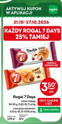 Rogal 7 Days promocja w Żabka