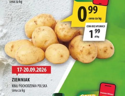 Ziemniaki polskie promocja w Arhelan