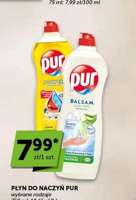Płyn do naczyń Pur Power Lemon promocja w Groszek