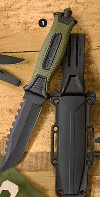 Nóż taktyczny z pokrowcem promocja w Biedronka