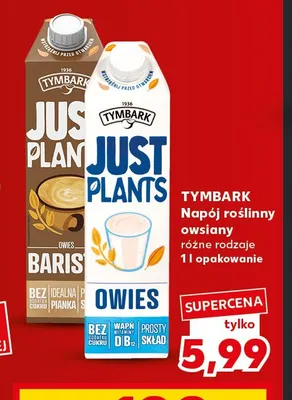 Napój roślinny owsiany Tymbark promocja w Kaufland
