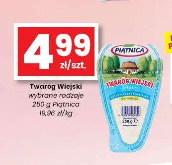 Twaróg Wiejski Piątnica promocja w emma MARKET