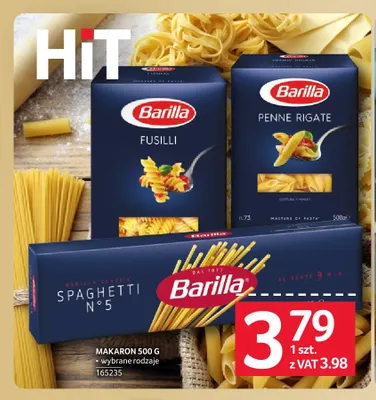 Makaron Fusilli Barilla promocja w Selgros