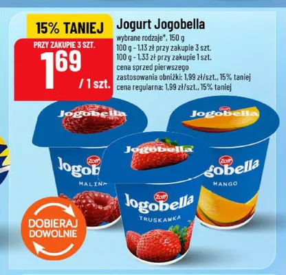 Jogurt Zott Jogobella Mango promocja w POLOmarket