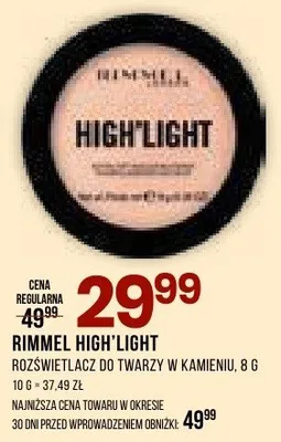 Rozświetlacz do twarzy w kamieniu high'light promocja w Drogerie Natura