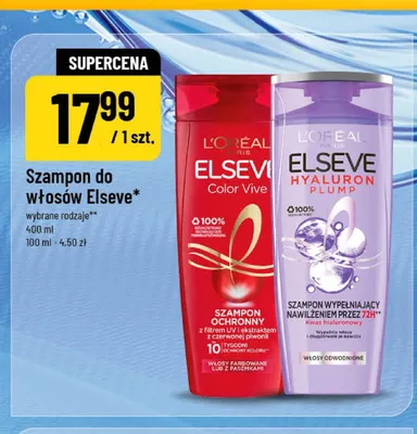 Szampon do włosów Elseve promocja w POLOmarket