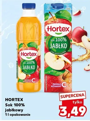 Sok 100% jabłkowy promocja w Kaufland