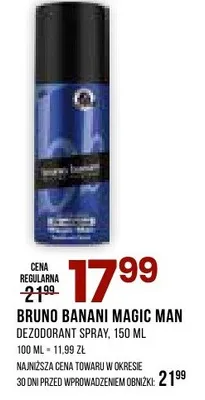 Dezodorant spray Magic Man promocja w Drogerie Natura