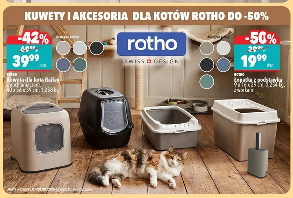 Łopatka z podstawką Rotho promocja w Biedronka Home