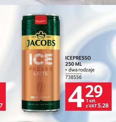 Icepresso Jacobs promocja w Selgros
