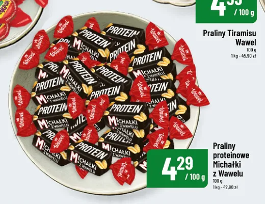 Praliny proteinowe Michałki z Wawelu promocja w POLOmarket