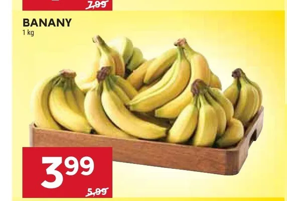 Banany promocja w Stokrotka