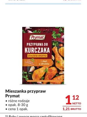 Mieszanka przypraw Prymat promocja w Makro