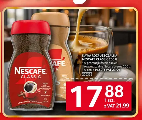Kawa rozpuszczalna Nescafé Classic promocja w Selgros