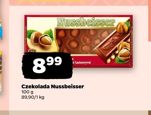 Czekolada Nussbeisser promocja w Netto