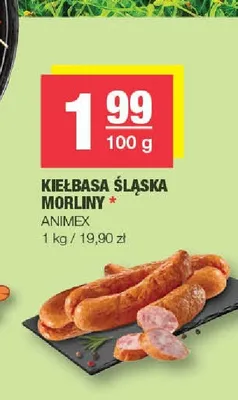 Kiełbasa śląska Morliny promocja w SPAR