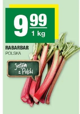 Rabarbar Polska promocja w SPAR