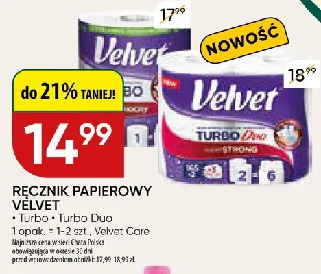 Ręcznik papierowy Turbo promocja w Chata Polska