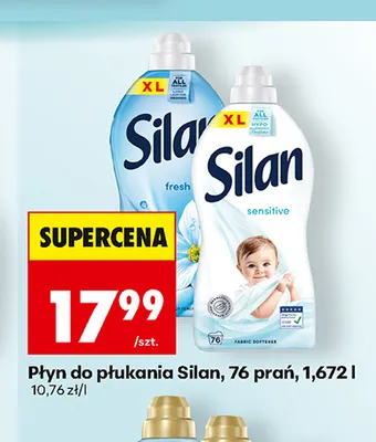 Płyn do płukania Silan Fresh promocja w Biedronka