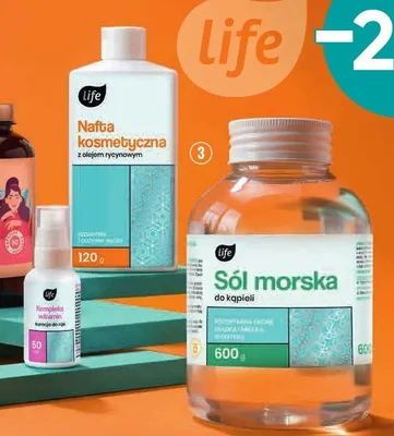 Sól morska do kąpieli Life Beauty promocja w Super-Pharm