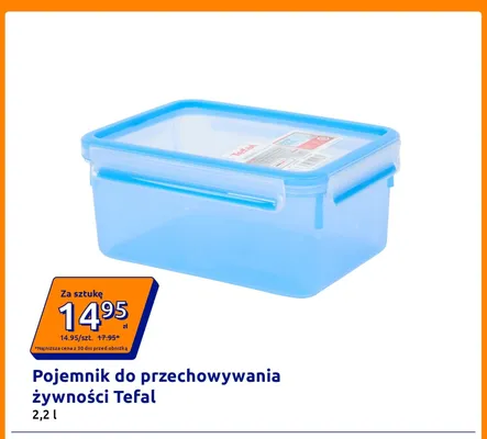 Pojemnik do przechowywania żywności Tefal 2,2 l promocja w Action