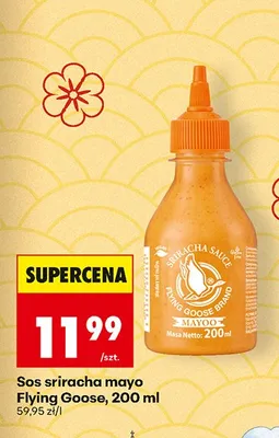 Sos sriracha mayo Flying Goose promocja w Biedronka