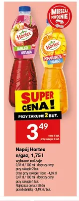 Napój niegazowany Hortex Pomarańcza Mango promocja w Twój Market