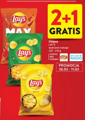Chipsy Green Onion promocja w Intermarche