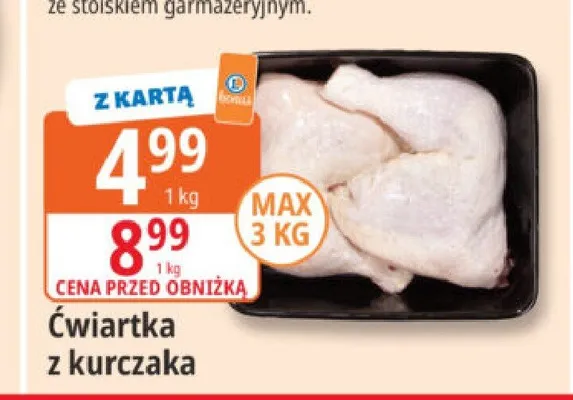 Ćwiartka z kurczaka promocja w Leclerc