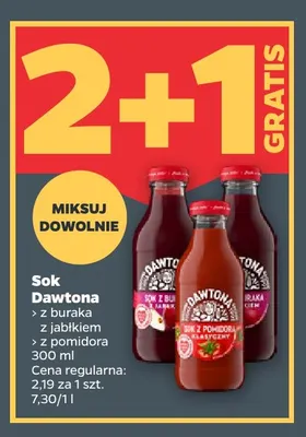 Sok Dawtona z pomidora promocja w Netto