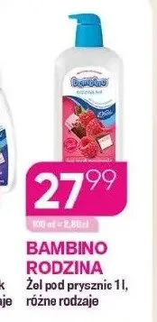 Żel pod prysznic Bambino Rodzina promocja w Drogerie Koliber
