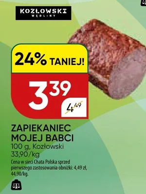 Zapiekaniec mojej babci promocja w Chata Polska