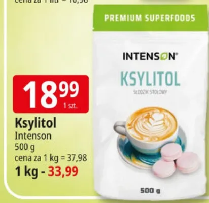 Ksylitol Intenson promocja w Leclerc