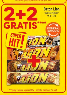Baton Lion White promocja w POLOmarket