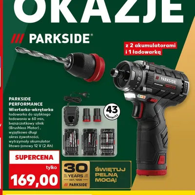 Wiertarko-wkrętarka Parkside Performance promocja w Kaufland