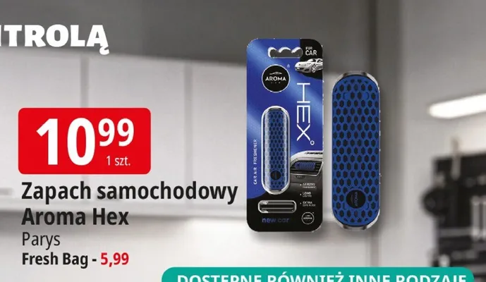 Zapach samochodowy Hex Parys Fresh Bag promocja w Leclerc