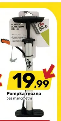 Pompka ręczna promocja w Bricomarche